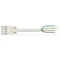 Wago 771-9994/206-802 konfektionierte Anschlussleitung,Eca,Stecker/offenes Ende,weiß 7719994206802