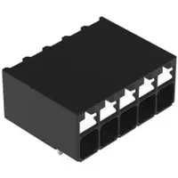 Wago 2086-1225/300-000/997-605 THR-Leiterplattenklemme,Drücker,1,5 mm2,schwarz 20861225300000997605 - 415 Stück
