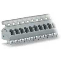 Wago 256-420/334-000 Leiterplattenklemme,Drücker,2,5 mm2,grau 256420334000 - 10 Stück