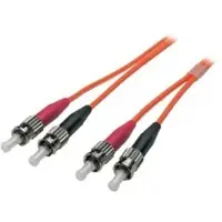 EFB Elektronik GmbH Duplex Jumper ST-ST 50/125µ, OM2, LSZH, orange, 3.0mm, 30m, LWL Patchkabel sind