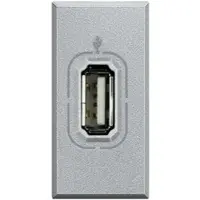 Legrand HC4285 Anschlussdose USB aluminium