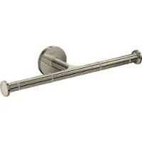 Hansgrohe AXOR UNIVERSAL Circular Toilettenpapierhalter, doppelt, 42857830, Farbe: Polished Nickel
