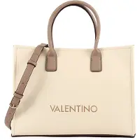 Valentino Elegante Damen Handtasche Beige – Vielseitig mit Schulterriemen & Details