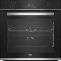 Beko b300 BBIM13300X, Medium, Elektrischer Ofen, 72 l, 2600 W, 72 l, Thermisch belüftet