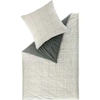 Esprit Bettwäsche-Garnitur Grid Farbe grey Größe 135x200+80x80