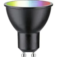 Paulmann LED-Leuchtmittel "Smart Reflektor matt 350lm 2200K-6500K 230V", Energieeffizienz: F, schwarz, L:5,5cm Ø:5cm, Leuchtmittel, LED-Leuchtmittel