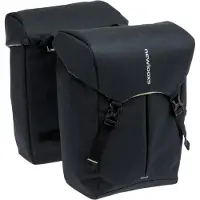 New Looxs Doppelte Fahrradtasche Sports 40 Liter 32 x 18 x 40 cm (2x) - schwarz