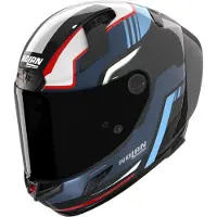 Nolan X-804 RS PIEGA Integralhelm Unisex schwarz, XL