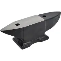AWTOOLS Amboss Sphäroguss SG 10 kg mit konischem und flachem Horn