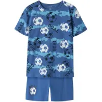 Name it Nightset Delft Football Kurzarm-pyjama