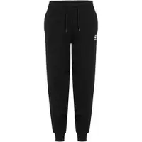 Lotto Sweathose , Damen, Gr. S (36), Normalgrößen, schwarz (caviar), 80% Baumwolle, 20% Polyester, unifarben, lang, Hosen Sweathose, - mit elastischem Bund