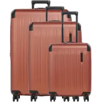 Travelite Trolleyset "DYNAMIIC S/M/L, verschiedene Farben" Hartschalen-Koffer ABS Volumenerweiterung bei M/L