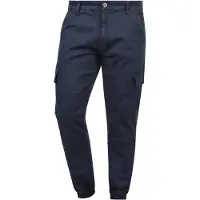 Indicode Cargohose "Cargohose IDBromfield", Herren, Gr. XL, N-Gr, blau (navy), Obermaterial: 98% Baumwolle CO. 2% Elasthan EL., Hosen Cargohose