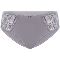 Susa Slip "Damen Slip Latina", Damen, Gr. 38, lila (frosty lavender), Spitze, Obermaterial: 78% Polyamid PA. 16% Elasthan EL. 6% Baumwolle CO., Unterhosen Slip