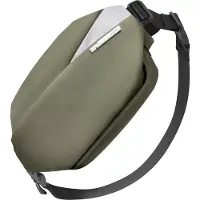 Inateck Sling Bag mit 19 eingebaute Taschen, stylische Crossbody Bag mit verstellbarem Schultergurt, LB03014, 4 l, Einfarbig, Polyester
