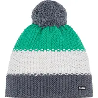 Eisbar Star Pompon Mütze anthrazit-white-mineral green (645)