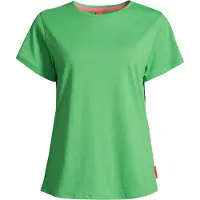 Salzhaut T-Shirt "Shirt STEENTJE", Damen, Gr. XXS, grün (apple grün mel), Obermaterial: 50% Baumwolle CO. 50% Polyester PES., Shirts T-Shirt