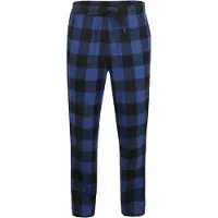 Steppin' Out Lounge-Hose Kariert Blau