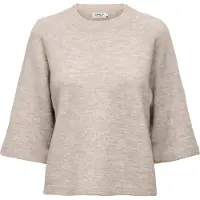 ONLY Strickpullover "CARSIMONI 3/4 PULLOVER KNT NOOS" Materialmix, regular fit