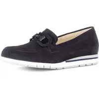 Gabor Damen Klassische Halbschuhe Loafer 82.416 Blau