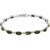 Ostsee-Schmuck Armband "Armband Umay Armband Umay", silber (weiß, neutral), Armbänder, Damen, 19cm, Silber 925 (Sterlingsilber), Armband