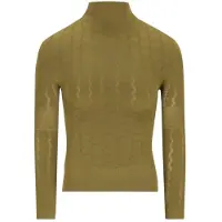 Q36.5 Base Layer 4 Plus Langarm-Unterhemd Grün, Größe S/M
