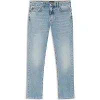 BOSS für Herren. 50556874 Jeans Delaware slim fit türkis (32/32), Blau, Lässig, Baumwolle, Denim