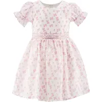 Happy girls Sommerkleid "Mädchenkleid", Mädchen, Gr. 98, EURO-Größen, rosa (dusty rose), Stoff, 100% Baumwolle, normal, Kleider Sommerkleid
