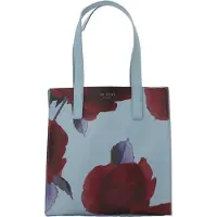 Ted Baker Handtasche Emmerie Small Rose Print Icon Bag Mid Blue mehrfarbig