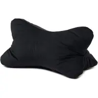 Gozze Nackenkissen GÖZZE "Lesekissen California", schwarz, B:40cm H:19cm L:25cm, Polyester, Funktionskissen, Nackenkissen