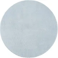 The Carpet Teppich "Relax round" rund 16 mm Höhe waschbarer Wohnzimmer Teppich modern rutschfest