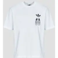 Adidas T-Shirt Loose Graphic T-Shirt Shoes 4 herren