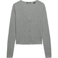 Superdry Athletic Essential Pointelle Strickjacke