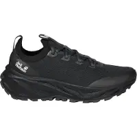 Jack Wolfskin Wanderschuh "PS TRAIL KNIT LOW W", Damen, Gr. 39, phantom, Synthetik, Schuhe Wanderschuh, Outdoorschuh, Trekkingschuh