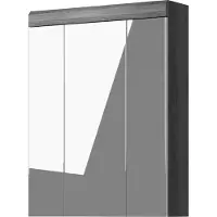Ebuy24 xonox.home Badezimmer Scout X06B2725 Spiegelschrank in Front weiß Hochglanz Korp