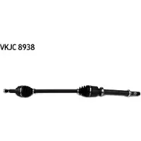 Skf Antriebswelle mit Lager VKJC 8938 Position Vorderachse rechts Höhe 120mm Län