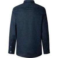 Pepe Jeans für Herren. PM3090837 Craig navy shirt (XL), Lässig, Baumwolle, Langarm, Marine