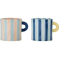 Bloomingville Phoenix Multi Set Of 2 Stoneware Tasse