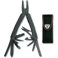 Victorinox SwissTool Spirit XBS black oxide 3.0224.3CN Multitool, Nylonetui