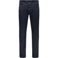 MAC Straight-Jeans "Arne", Herren, Gr. 31, Länge 30, blau (blau, schwarz), Denim/Jeans, Obermaterial: 97% Baumwolle, 3% Elasthan, gerade, Jeans Straight-Jeans, in gepflegter Optik, mit Stretch