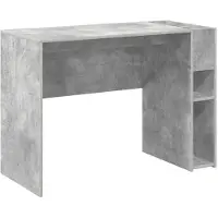 vidaXL Schreibtisch Beton Grau Holzwerkstoff 109 x 50 x 78 cm