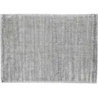 Tom Tailor Teppich HOME "Groove" Gr. 6, silber (silberfarben), B:190cm H:15mm L:290cm, Viskose, Wolle, Teppiche, Teppich, modernes Design, edles Farbspiel, ideal im Wohnzimmer & Schlafzimmer