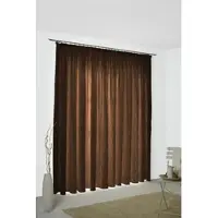 Wirth Vorhang "Sepino" Gr. 3, orange, B:132cm H:220cm, Jacquard, Obermaterial: 75% Polyester, 25% Baumwolle, Gardinen, Vorhang