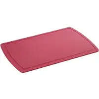 Zassenhaus EasyCut Thermoflex Schneidunterlage, 38 x 25 x 0,4 cm, Matte aus hochwertigem, flexiblem Kunststoff, Farbe: rot