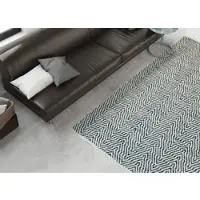 Calo-deluxe Teppich "Luba 433" Gr. 4, grau, B:160cm H:7mm L:230cm, Baumwolle, Teppiche, Teppich, reine Baumwolle, handgewebt, Wohnzimmer, Kinderzimmer