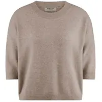 Peter Hahn Rundhals-Pullover aus 100% Kaschmir beige, 40