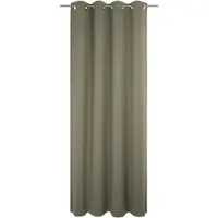 Wirth Vorhang "Umea" Gr. 3, grau (dunkelgrau), B:132cm H:225cm, Jacquard, Polyester, Gardinen, Vorhang