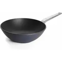 Woll Pro Wok Pfanne Induktion, Edelstahlstiel 21024DLPI , 1 Pfanne Ø 24 cm, 9 cm hoch