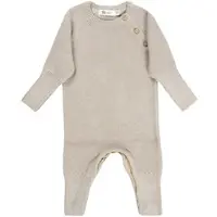 Sterntaler Overall "Strick-Overall", Jungen, Gr. 74, EURO, beige (sand), Overalls Overall