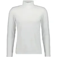 Ragman Rollkragenshirt , Herren, Gr. 3XL, weiß, Jersey, 91% Baumwolle 9% Elasthan, slim fit, ohne Ausschnitt, Shirts Rollkragenshirt